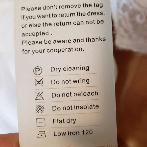 NWT Two Pieces Wedding Gown - Picture 5 of 13